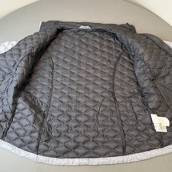 Free Country Down Fill Quilted Packable Jacket Women's Gray Size XXL Lightweight - Picture 8 of 10